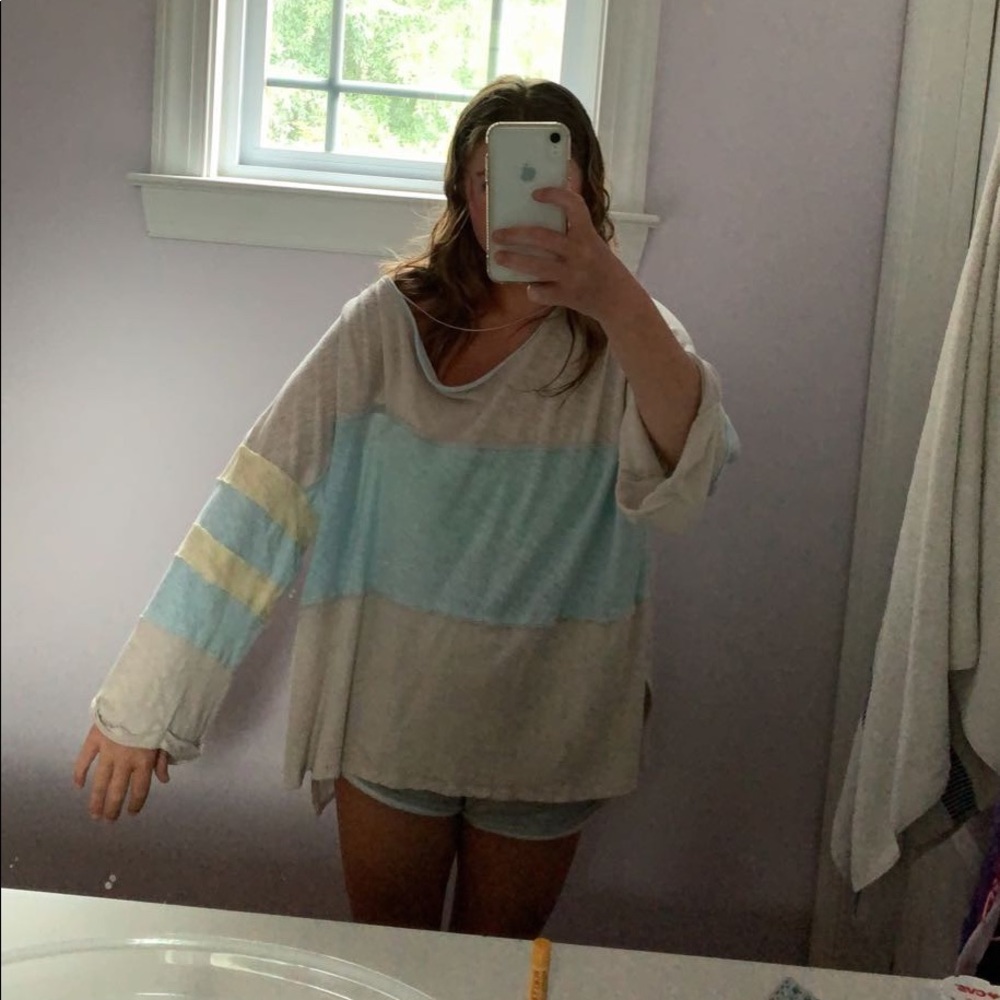 Sara Cameron shirt from outer banks. Free people shirt